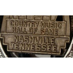 Vintage Metal Bolo Tie,  Country Music Hall of Fame, Nashville, Tennesse,